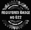 Registered Badge no 022