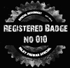 Registered Badge no 010