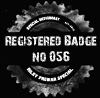 Registered Badge no 056